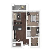 1A 1101 floor plan
