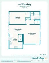 deKooning 452C4 floor plan