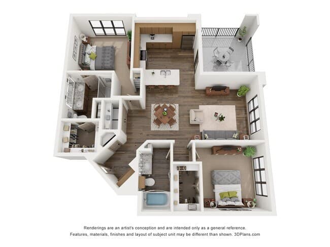 Unit 6126 6126 floor plan