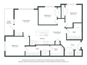 Unit 1311 1311 floor plan