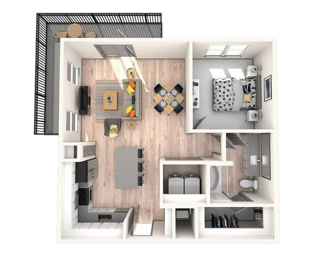 Unit 07-7305 08 - 8105 floor plan