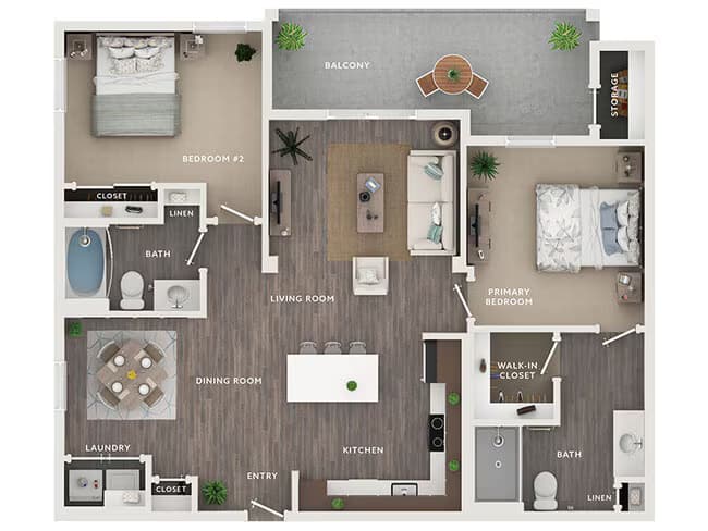 Unit 2115 2315 floor plan