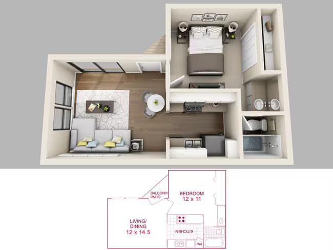 Unit 4502 3502 floor plan