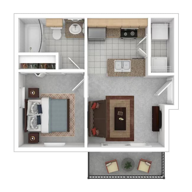Unit 4303 4214 floor plan
