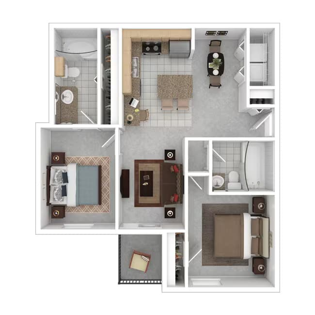 Unit 1208 1208 floor plan