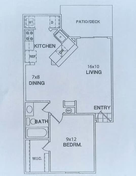 Unit 1034 1332 floor plan