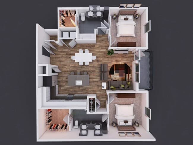 B2 4308 floor plan