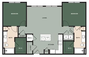 Unit 11302 11302 floor plan