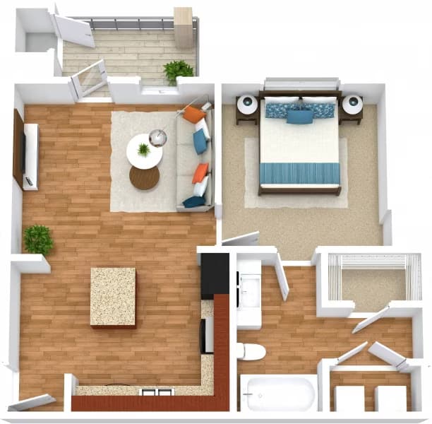 Unit 424 424 floor plan