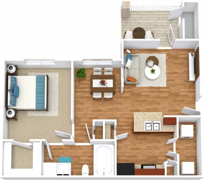 Unit 622 622 floor plan