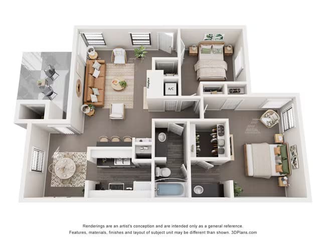 Unit 1004 1004 floor plan