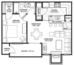 A2 A311 floor plan