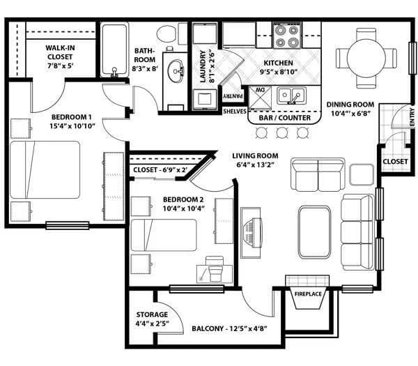 Unit 0714 0714 floor plan