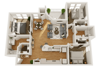 C1HC 4302 floor plan