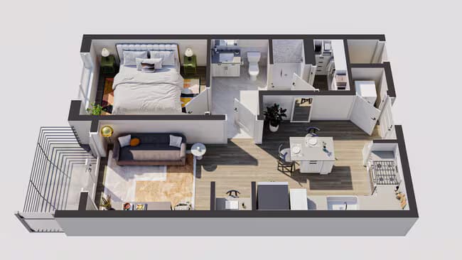 A1 1315 floor plan