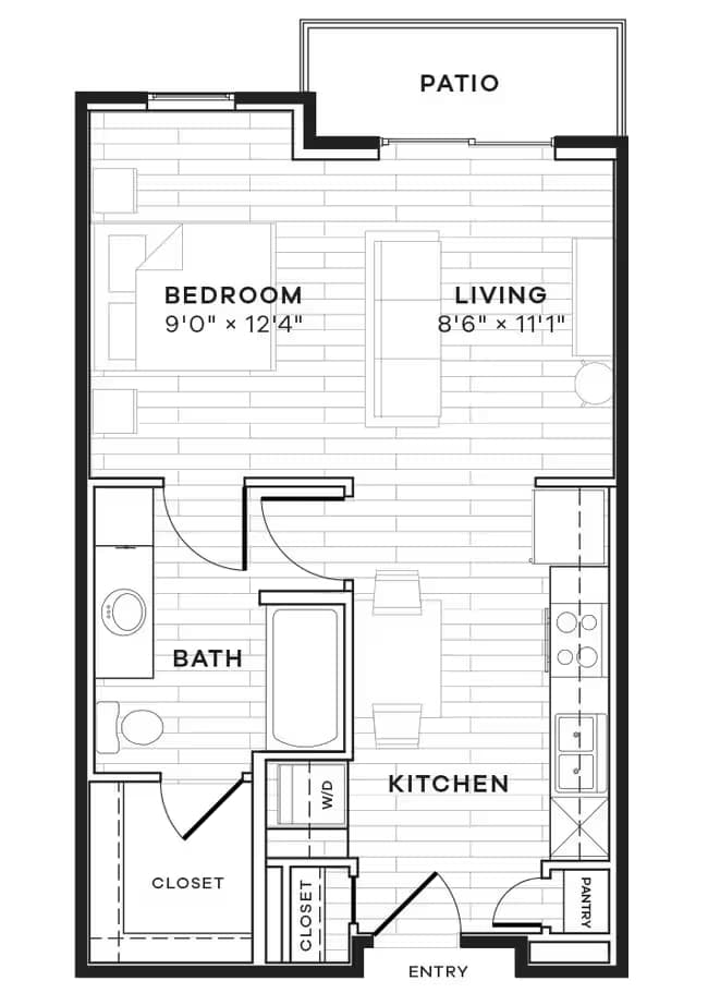 E3 519 floor plan