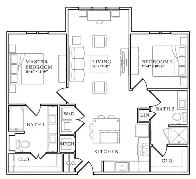 Unit 0217 0217 floor plan