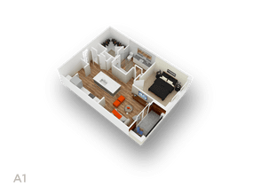 A1 105 floor plan