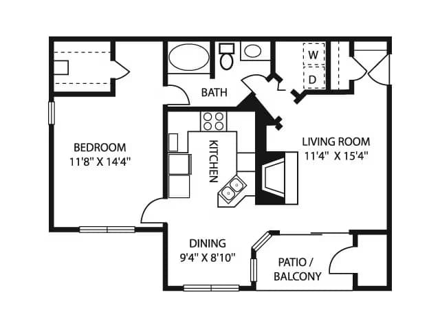 Unit 1038 1038 floor plan