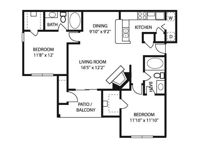BRADFORD 1537 floor plan