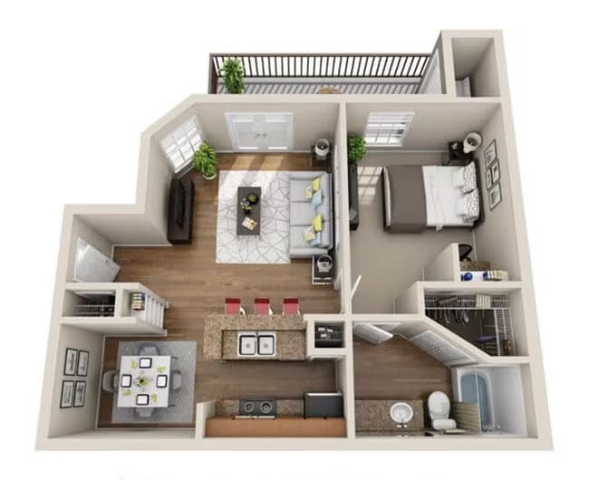 A2 636 floor plan