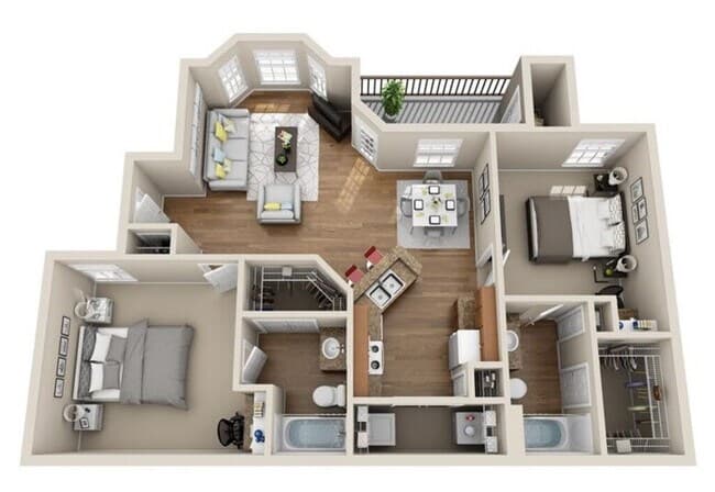 B2 225 floor plan