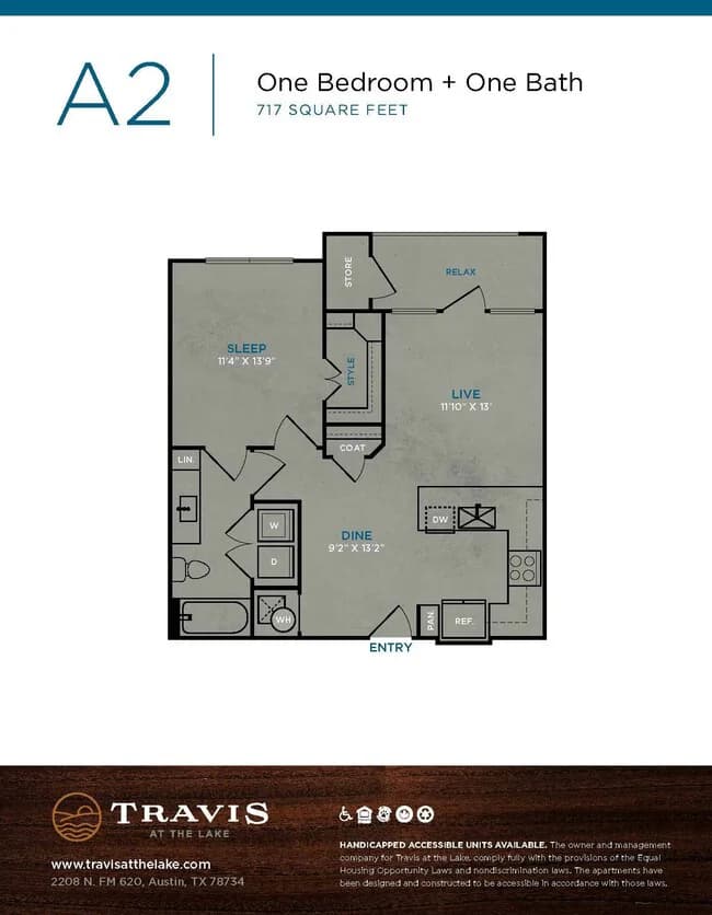 Unit 4211 5105 floor plan