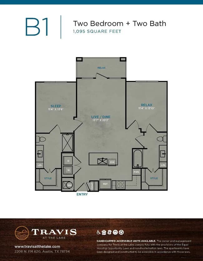 Unit 2404 1103 floor plan