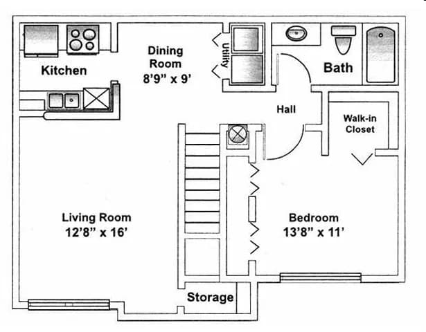 Unit 2111 503 floor plan