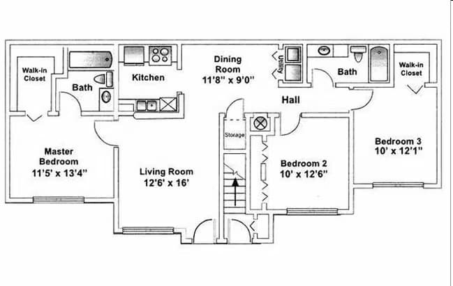 Unit 1207 2306 floor plan
