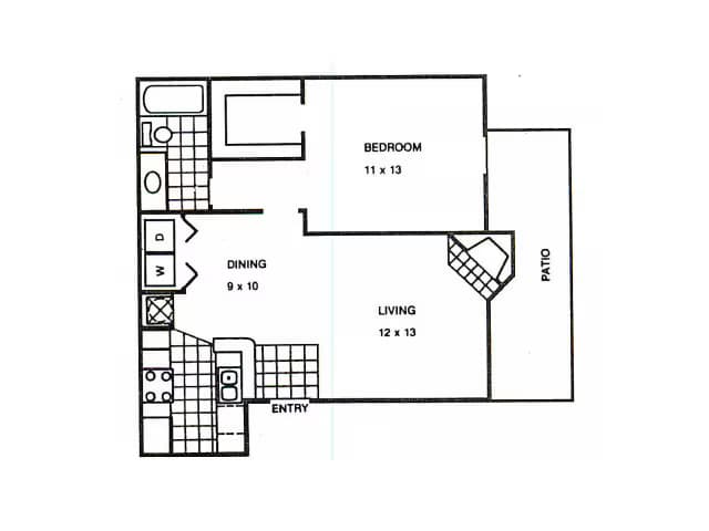 Unit B1 B1 floor plan