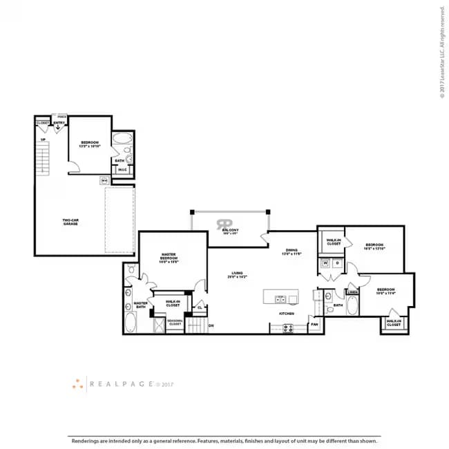 Unit 207 607 floor plan