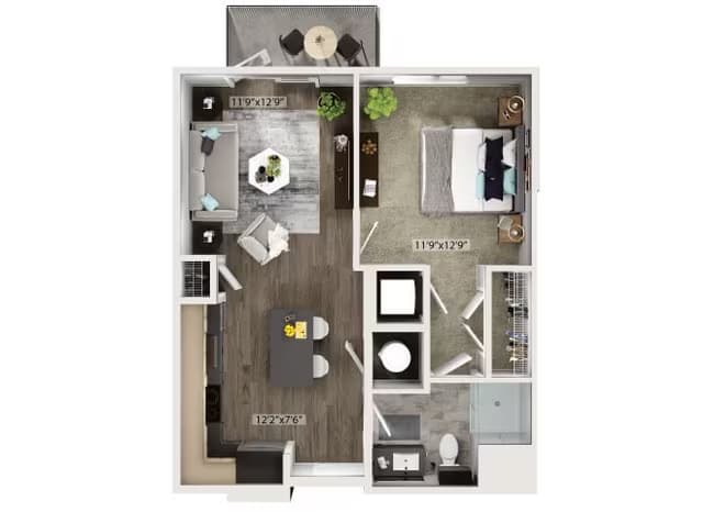 A1 1349 floor plan
