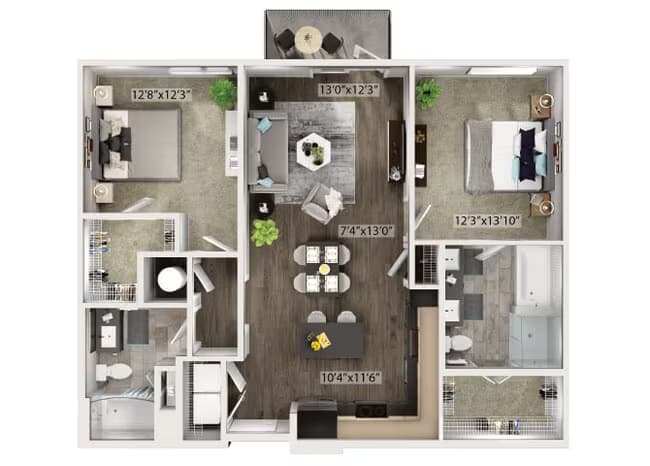 B2 1503 floor plan