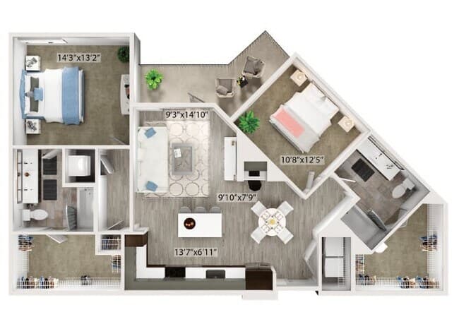 Unit 2127 2527 floor plan