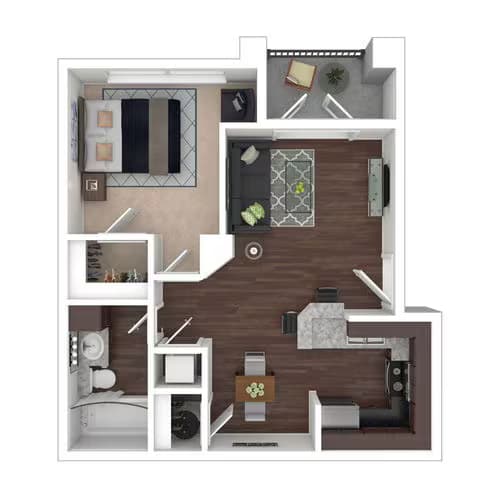 A 1216 floor plan
