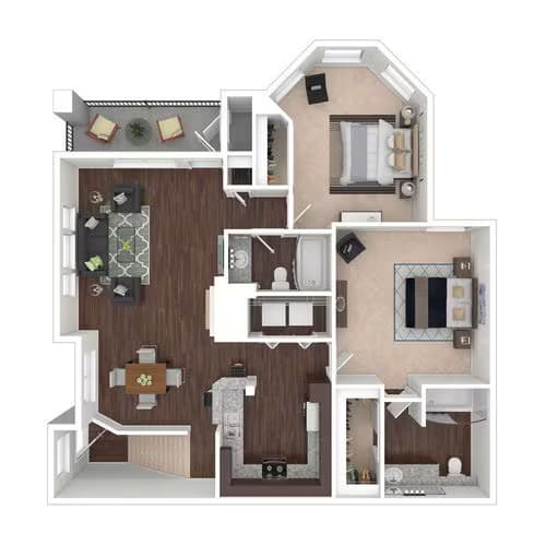 B 1403 floor plan