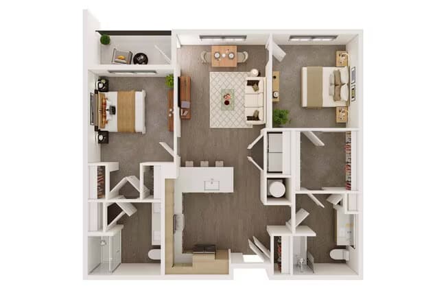 Unit 1317 1317 floor plan