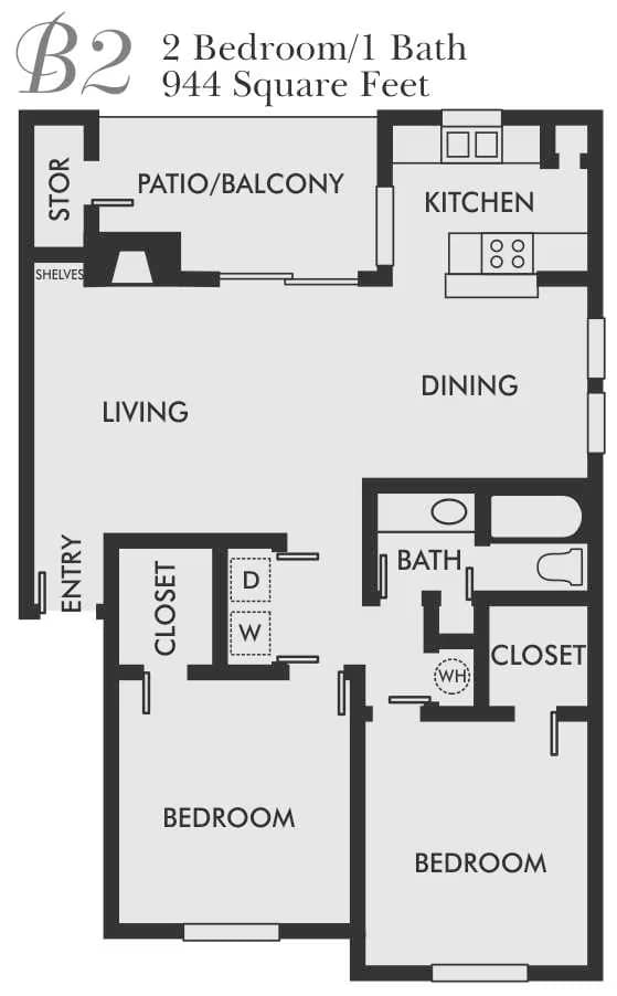 B2 2104 floor plan