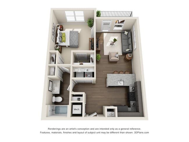 Unit 08105 02207 floor plan