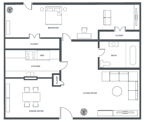 2/1 169 floor plan