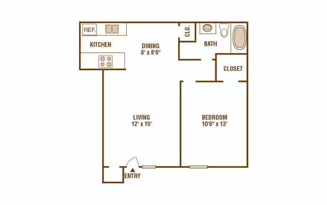 Unit 405 110 floor plan