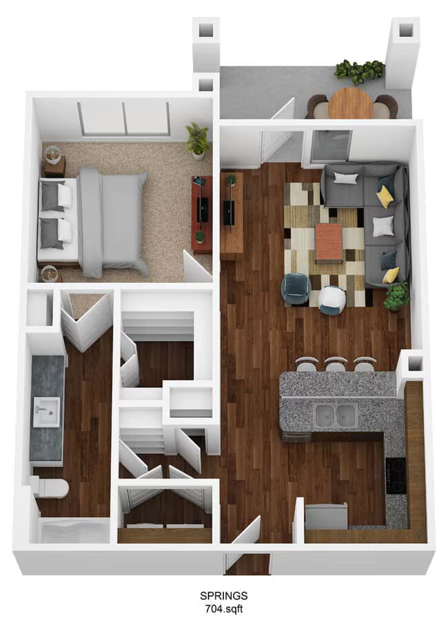 Unit 03204 03204 floor plan