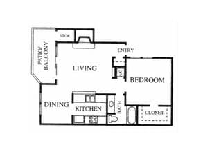 A1 floor plan