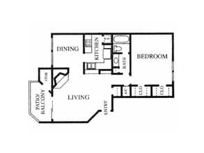 A2 floor plan