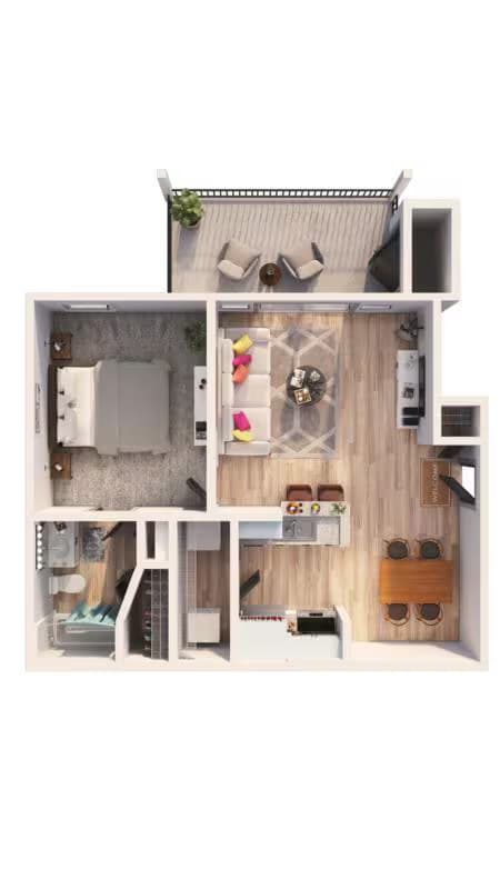 Unit 4206 4107 floor plan