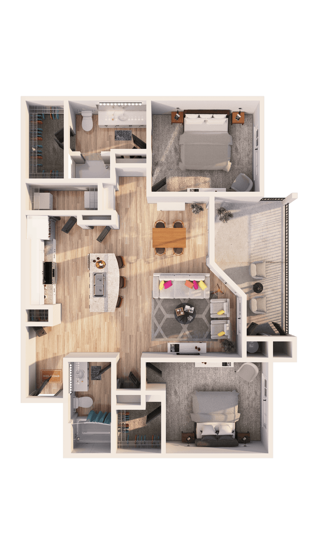 B2A 3104 floor plan