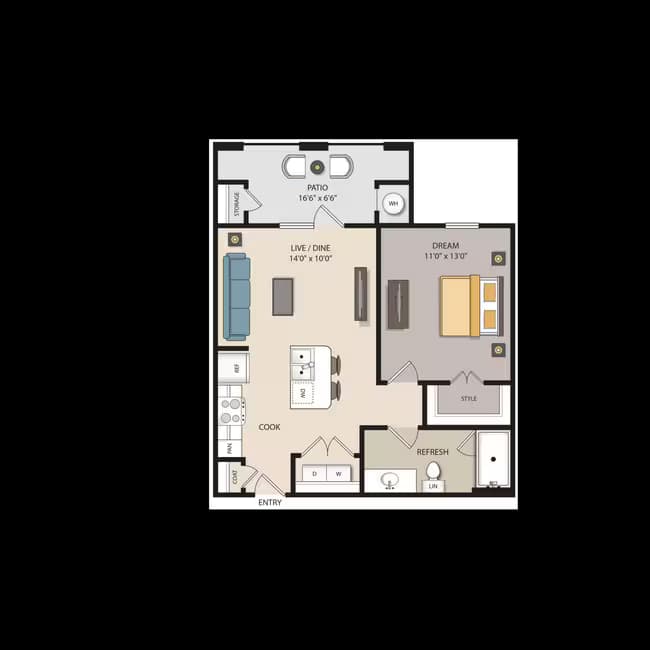 Unit 3104 3304 floor plan