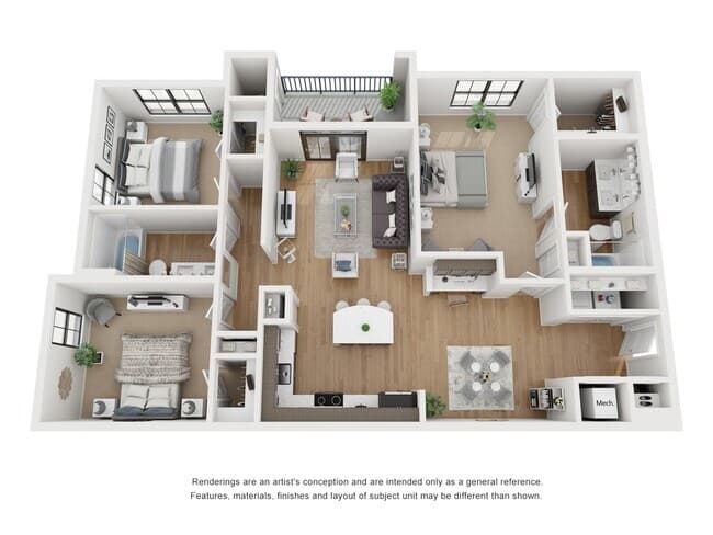 Unit 5208 5208 floor plan