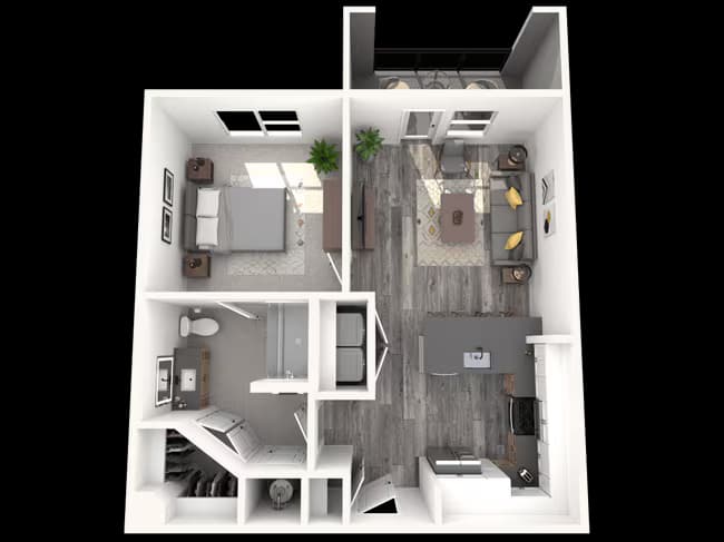 Unit 3-204 3-204 floor plan
